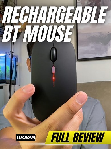 Rechargeable Bluetooth Mouse: Wireless & Sleek Design