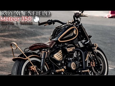 BOBBER | Royal Enfield Meteor 350 Custom by Neev Motorcycles