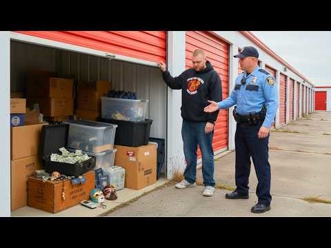 He FLED The Country & Left His Storage Unit Behind! Look What I Found!