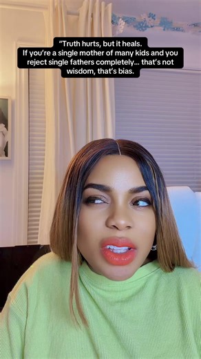 “Let’s talk truth with love. 🤍 If you’re a single mother of 3 or 4 children but you refuse to consider a single father… we need to rethink this mindset. Marriage is not about perfection. It’s about understanding responsibility, shared reality, and emotional maturity. Single fathers understand parenting, sacrifice, patience, and commitment in ways many never will. Sometimes, the best partner is not the one with no past—but the one who understands yours. Be fair. Be realistic. Be wise. Love grows