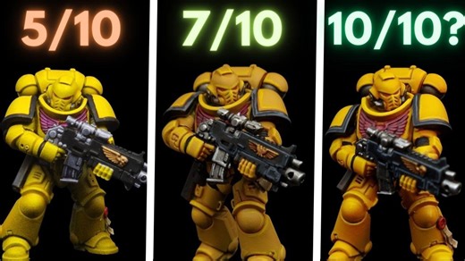 One Video to Test Every Space Marine Painting Technique