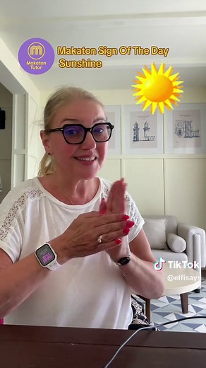 Learn the Makaton Sign for Sunshine Today