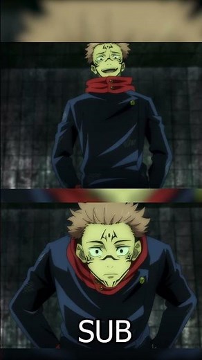 JJK Sub vs Dub Which One Hits Harder #jjk #jujutsukaisen #anime #subvsdub #gojo #sukuna