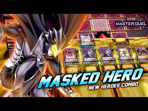 NEW MASKED HERO DECK COMBO ft DESTINY HERO PLASMA (Generation of Bravery) [Master Duel]