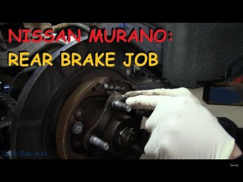 Nissan Murano: Rear Brake Job