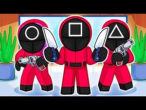 Becoming Squid Game Guards In Murder Mystery…