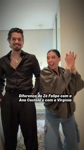 Diferença nas Relações de Zé Felipe com Ana Castela e Virgínia