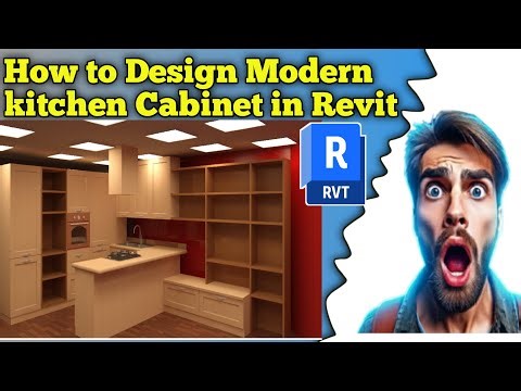 How to Design new Kitchen Cabinet in Revit | Tutorial urdu English 2025 | Nabeel Architect