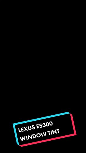 Lexus ES300 window tint with 70% film😎 #windowtint #hyvääyritetäänmuttapriimaapukkaatulemaan #fyp #diy