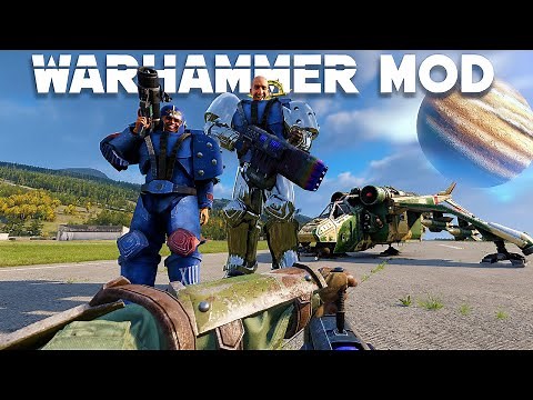 Arma Reforger Has A WARHAMMER 40k MOD???