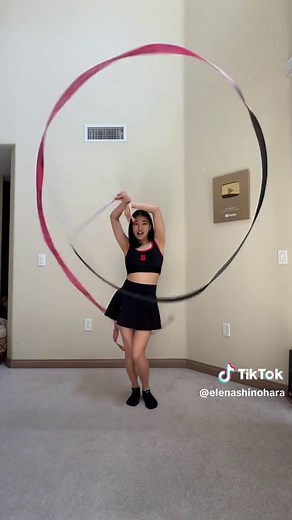Rhythmic Gymnastics Ribbon Tutorial by Gabriela