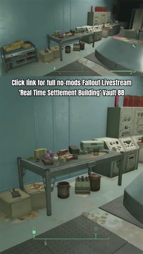 Cluttering Barstow's Office 'Real Time Settlement Building' no mods Vault 88