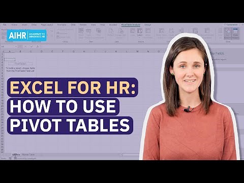 Excel For HR: How to Use Pivot Tables [2025]
