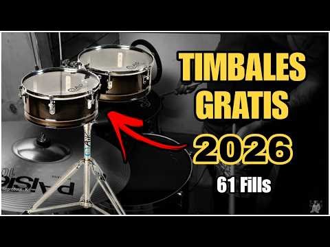TIMBALES GRATIS 2026 🔥 61 Fills Reales para Cumbia