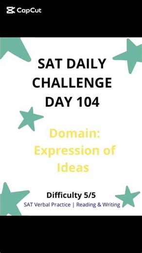 SAT daily challenge day 104