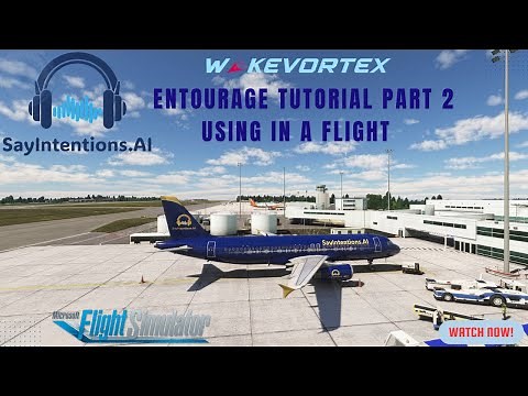 Sayintentions.ai Entourage Tutorial Part 2 - Inflight Tutorial