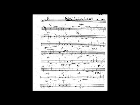 How Insensitive (Bb/B flat instruments) Play along - Backing track