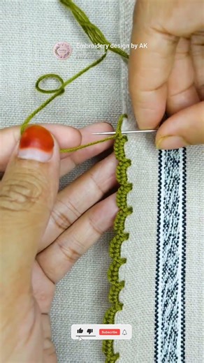 Easy embroidery design tutorial #handbroidery #embroiderypatterns #handmade