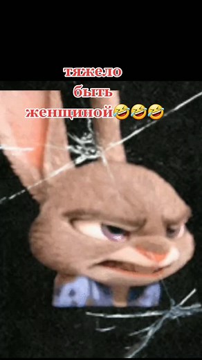 Expressive Cartoon Rabbit Character in Humorous Video