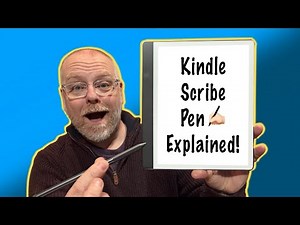 How the Kindle Scribe Pen Actually Works!