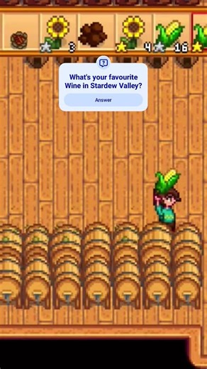 What's your favourite wine in Stardew Valley? #stardewvalley #cozygaming #stardewtips