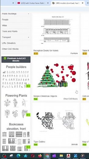 Best Way to Download AutoCAD Blocks For Free #tips #tricks #block