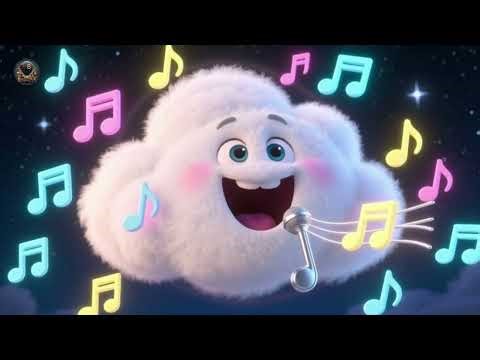 Sleepy Cloud Counting Song ☁️🔢 | Fun Numbers and Learning Adventure for Kids | Preschool