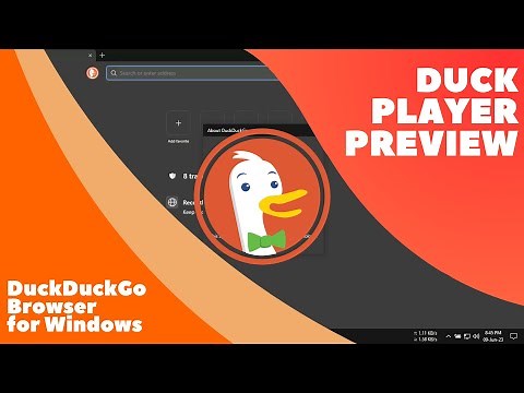 DuckDuckGo Browser Beta | Duck Player Preview | Windows | 2023