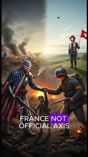 Which Countries Backed, Battled, or Remained Neutral in WW2? #ww2history #historyshorts #worldwar2