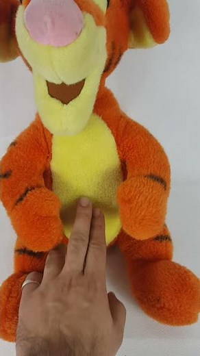Tigger winnie the pooh interactive teddy Bear Plush toy demo