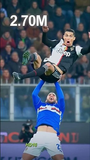 Messi Vs Ronaldo Jump 🥶🔥#cr7