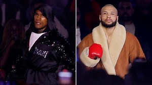 Chris Eubank Jr and Conor Benn in nods to their iconic dads during ringwalks