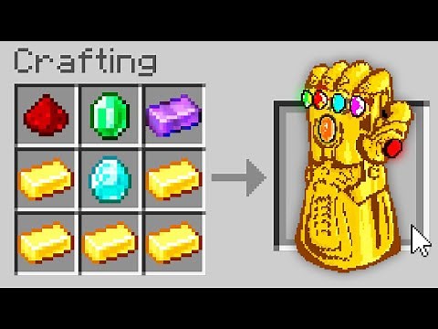 Minecraft, But There Are Custom Gauntlets...