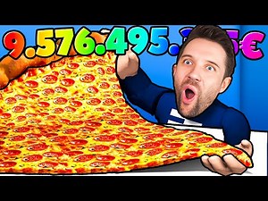 Ich ESSE PIZZA um REICH zu werden in Roblox Fett Roller Simulator
