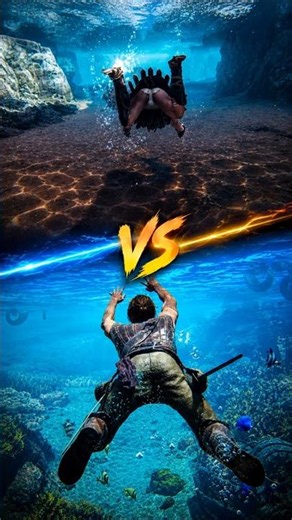 AC BlackFlag Resynced vs AC Odyssey - Underwater Exploration 🔥 #acblackflag