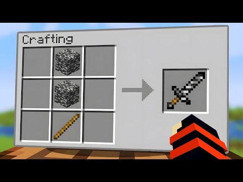 Minecraft, But Crafts Use Bedrock