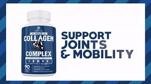 Multi Collagen Complex Capsules - Type I, II, III, V, & X - Collagen Protein Blend for Hair, Skin, Nails & Joints - Collagen Pills for Men & Women - 90 Collagen Capsules