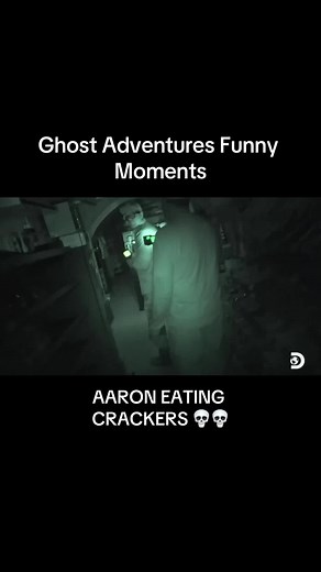 Unbelievable Ghost Adventures Funny Moments with Aaron Eating Crackers