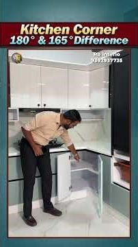 Kitchen Corner Unit Confusion Solved | Expert Explanation #kitchendesign #rbinterio #interiordesign