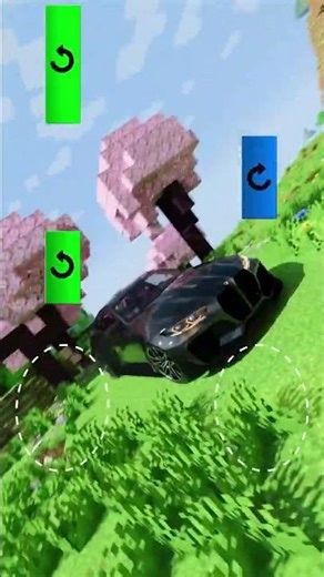 Minecraft car Game Funn moment 😅 #bmw #minecraft #gaming