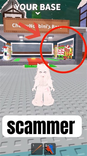 Scammer gets SCAMMED… #roblox #robloxedit