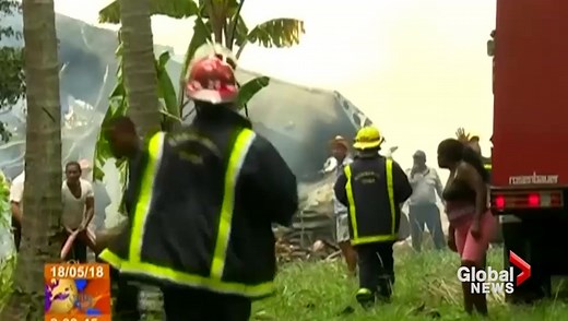 Plane crashes in Cuba moments after taking off from Havana airport