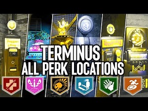 ALL PERK LOCATIONS on TERMINUS - BO6 Zombies Beginner Guide (Black Ops 6 Zombies)