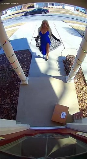 Porch exploding package box with glitter🏳️‍🌈✨🦄#porchpiratecaught #glitter #package #prank #fyp