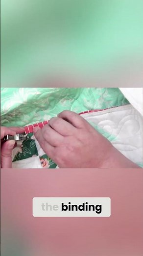 Easy Quilt Binding Special Foot Hack! #beginnersewing #sewing #quiltbinding