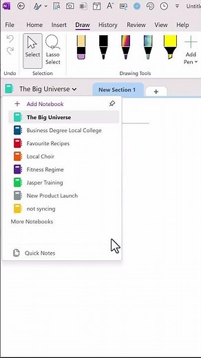 Create Multiple Notebooks In OneNote!