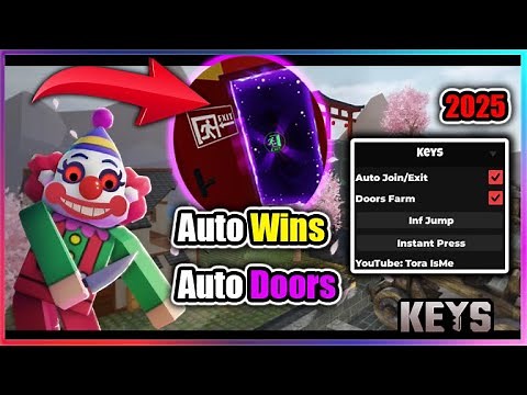 ROBLOX : 🗝️ Keys Script - Auto Wins | Auto Doors & More 2025