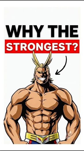 WHY THE STRONGEST ! #mha #allmight #strongest