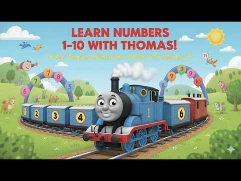 Thomas the Train Teaches Counting 1 to 30! 🚂 Interactive Number Learning for Preschoolers |