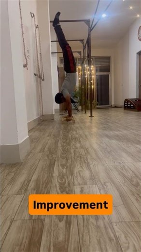 Improvement #handstandworkout #handstandhold